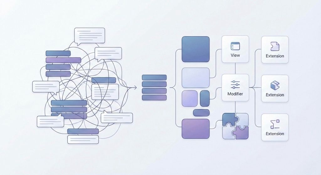 ¿Tus vistas de SwiftUI parecen novelas interminables? La arquitectura es la solución