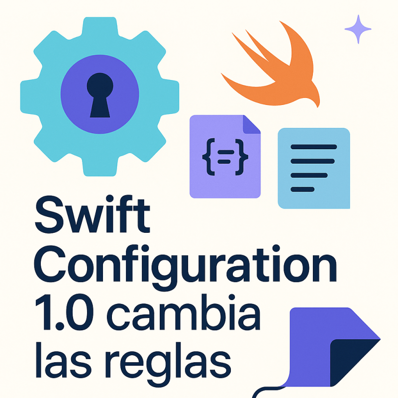 ¿Gestionar configuración en Swift sigue siendo un dolor de cabeza con código disperso y acoplado? Swift Configuration 1.0 cambia las&nbsp;reglas